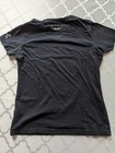 Size 6 7 Batgirl Under Armour Black Silver Superhero Girl Top Tee Tshirt T-Shirt — photo 5
