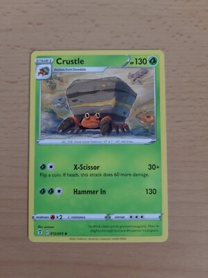 Pokemon Evolving Skies Crustle 012/203 | NM-M | English
