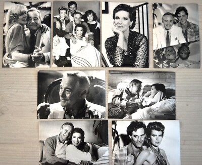 J249 8x Pressefotos THAT'S LIFE Jack Lemmon  Julie Andrews Jennifer Edwards