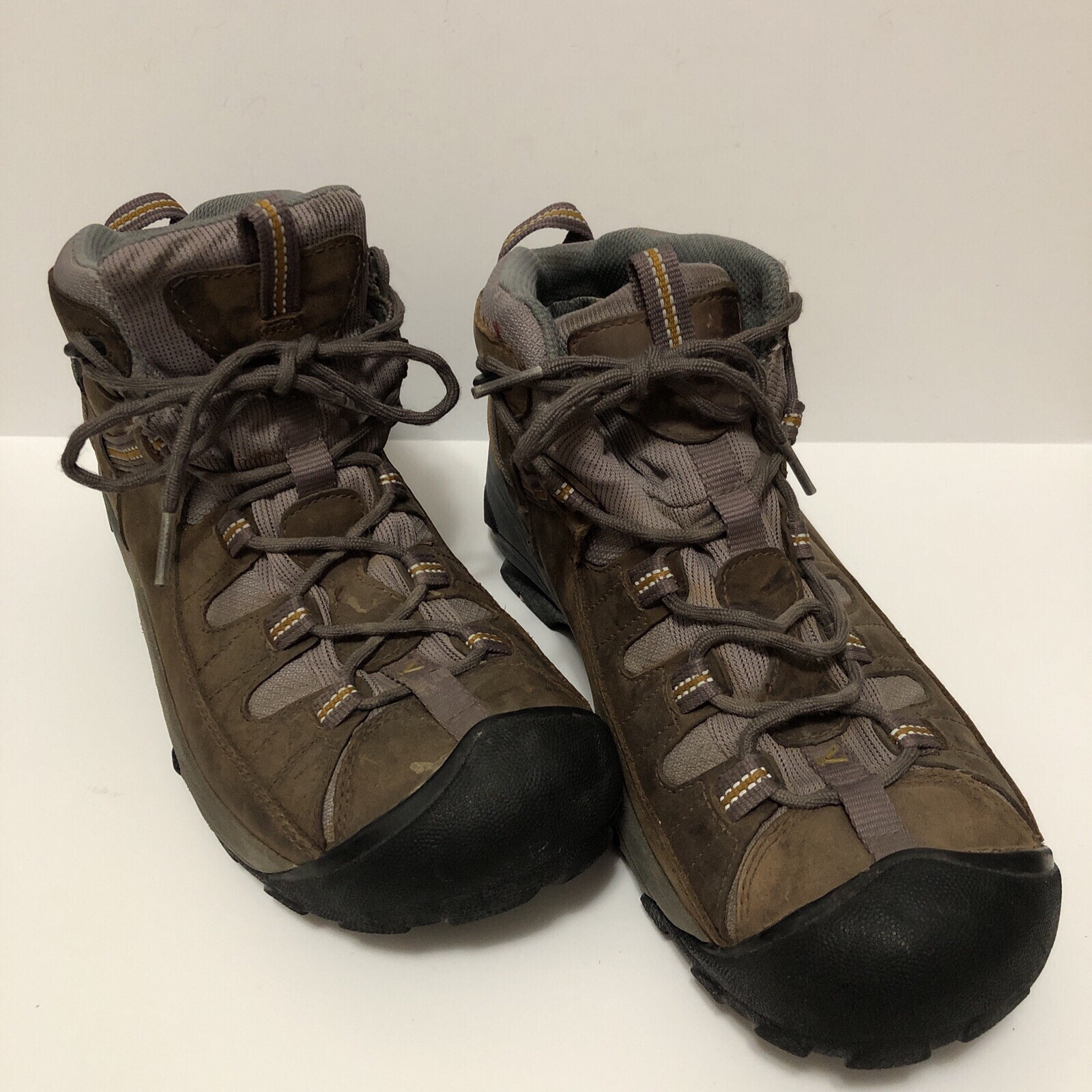 Stivali da trekking impermeabili KEEN donna taglia 11 marrone