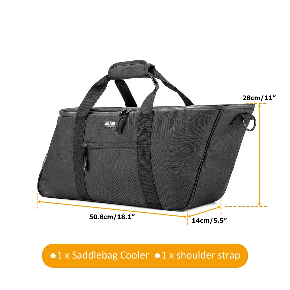 Bolsa refrigeradora alforja de motocicleta impermeable para Harley Street Glide Road Glide Foto 2 de 4