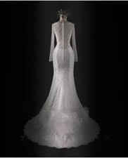 Dear White Mermaid Wedding Dress