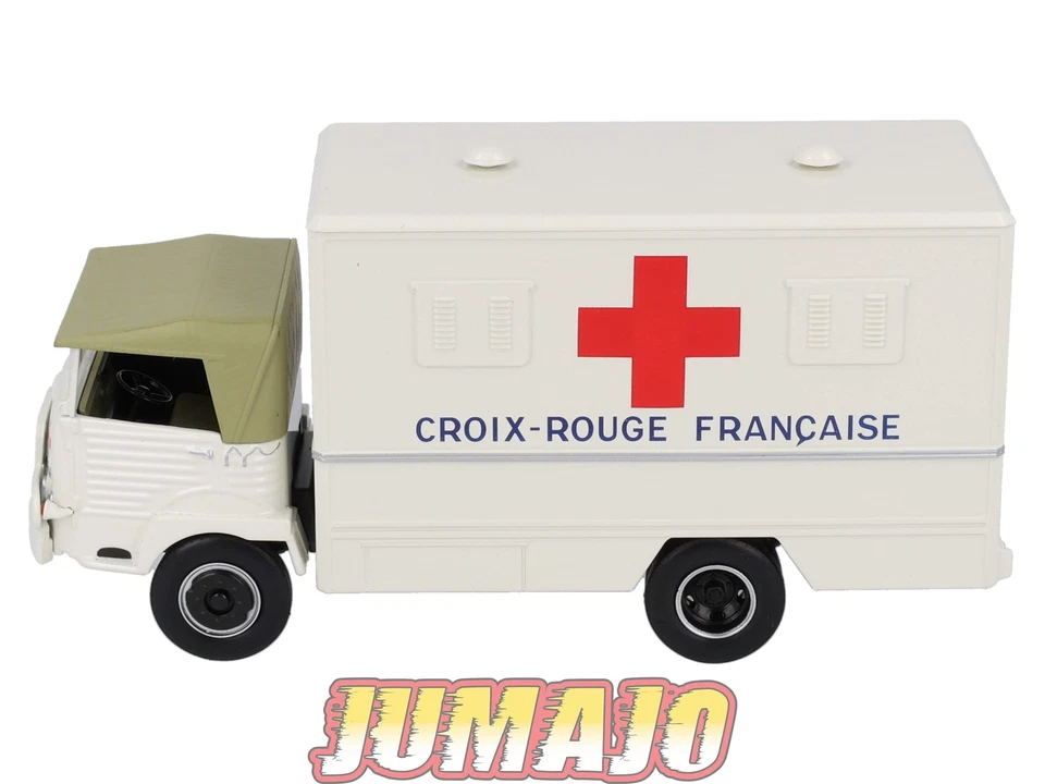 CAM65 Camions d'autrefois 1/43 Altaya IXO : SIMCA Cargo CROIX ROUGE FRANCAIS - Photo 2/4