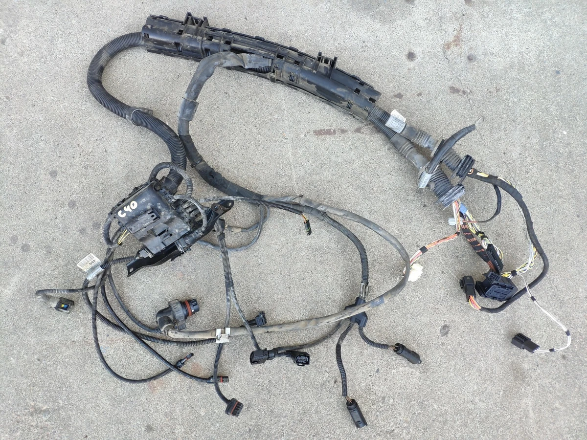 07-10 BMW X5 E70 3.0 ENGINE/TRANSMISHION WIRE WIRING HARNESS LOOM 