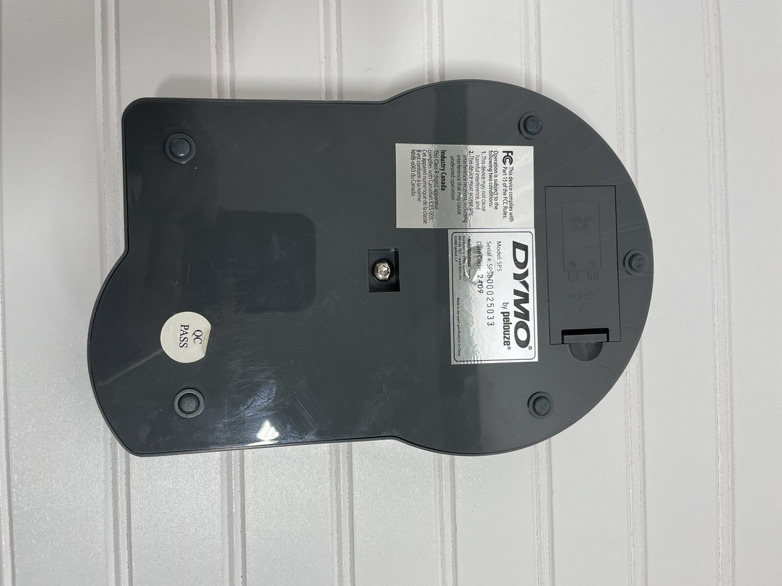 DYMO By Pelouze, Model SP5 Postal Scale Digital Battery Powered 5lb