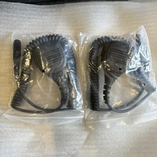 2X Shoulder Speaker Mic with 3.5mm Jack for Motorola Radios HT750, HT1250, GP328