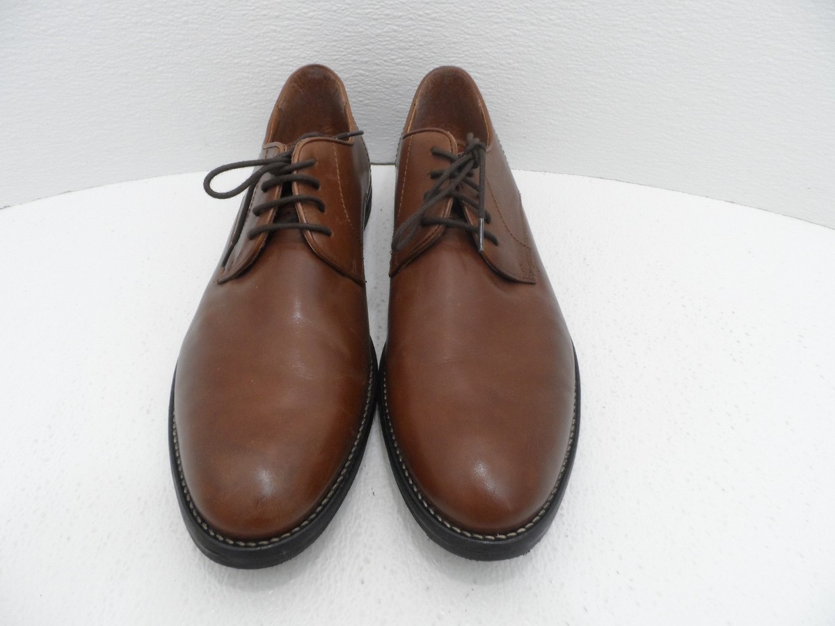 Stafford Executive Men\'s Brown Leather Cap Toe Lace-up Shoes US Size 11 Brown Stafford Executive Men main image 3