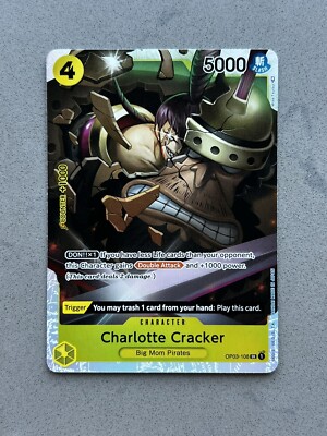 Charlotte Cracker OP03-108 SR Pillars of Strength One Piece TCG