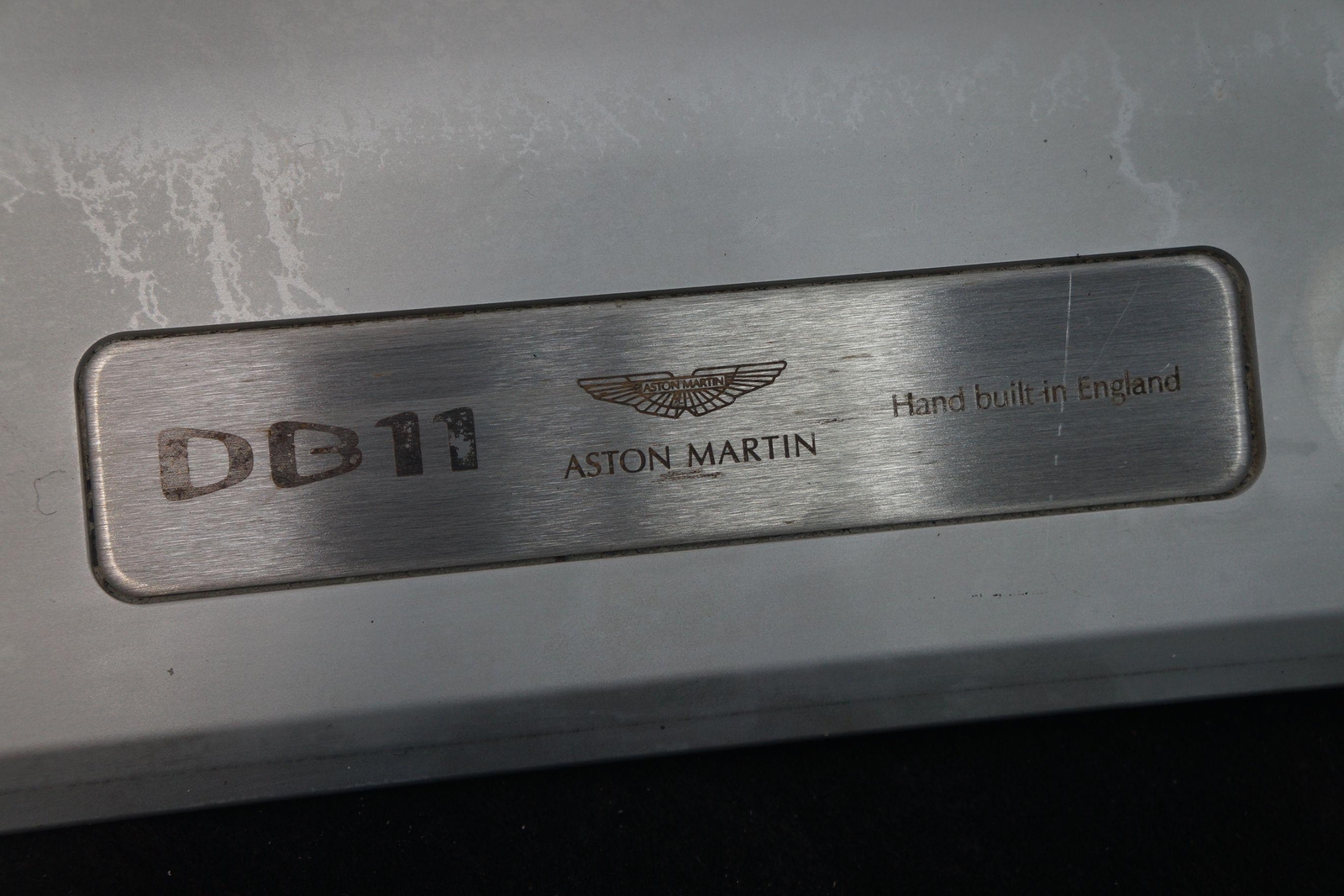 Left Driver Door Sill Scuff Plate Hy53-132a13-ad Oem Aston Martin Db11 2020 NOTE