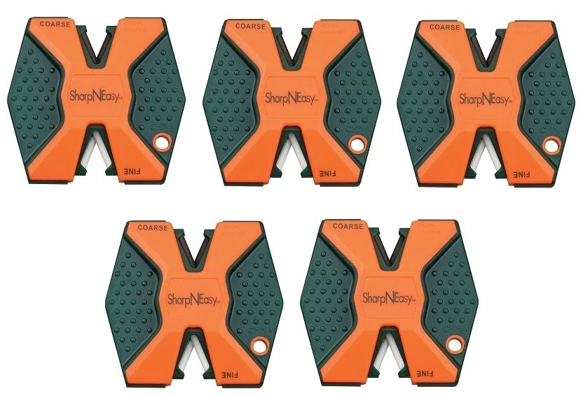 5 PACK AccuSharp SharpNEasy Knife Sharpener Fine and Coarse Ceramic Rods AS335CD