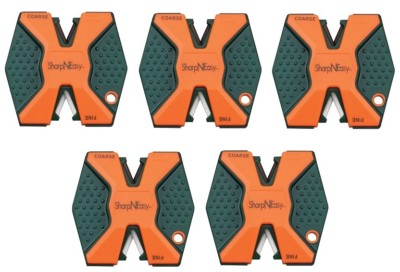 5 PACK AccuSharp SharpNEasy Knife Sharpener Fine and Coarse Ceramic Rods AS335CD