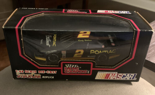 NASCAR Rusty Wallace #2 Pontiac Racing Champions Stock Car 1:43 Scale 1991 - Picture 1 of 4