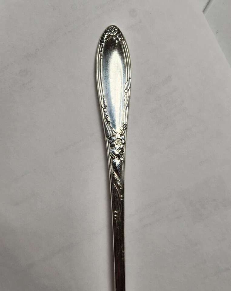 CHATEAU 1934 POR 1881 ROGERS ONEIDA PLATO DE PLATA (6) CUCHARADAS CUCHARADAS PARA SERVIR Foto 2 de 4