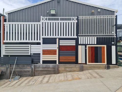 Fences & Gates PER SQM - We cut to SIZE & DIY 80x50 rails - White Hamptons - Picture 8 of 9