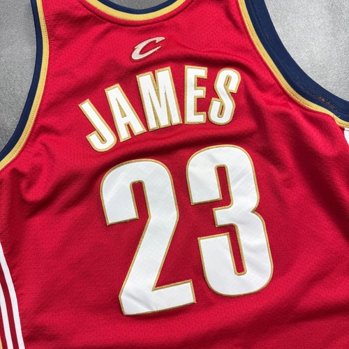 100% Authentic Lebron James Mitchell & Ness 03 04 Cavaliers Jersey 48 XL Men - Picture 6 of 6