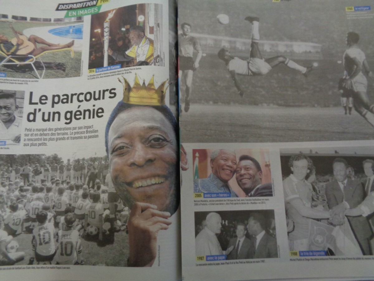 Mort de Pelé: tous nos articles en hommage au roi du football - L'Avenir