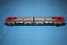 Japan Made Tin Santa Fe 473 Built by Gilbert American Flyer Replic. Floor Train
