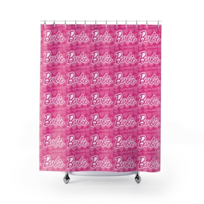 Barbie- Pink Shower Curtains