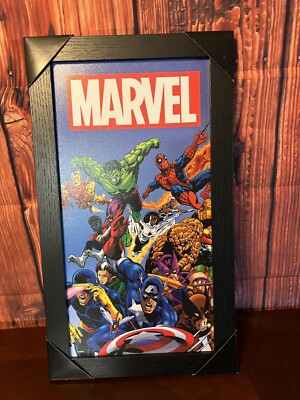 ''Avengers'' Framed Print featuring Avengers SuperHeros -ready for battle - Marvel