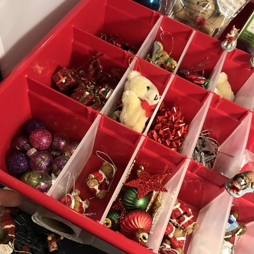 Vintage lot 40+ Old Fashion Christmas Tree Ornaments F100 No Case 015 - 第 9/9 張圖片