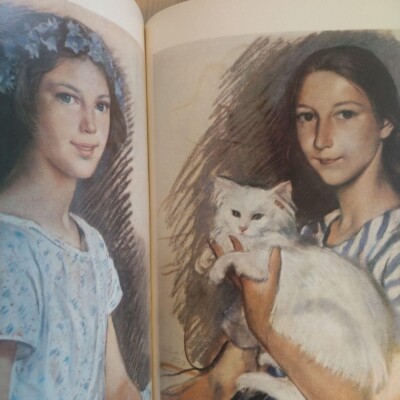 Z.Serebryakova Selected Works Hardcover Russian/English 1989 Art