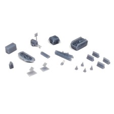 Outland Models Railway Scenery Road Work Site Accessory Set 1:160 N Scale