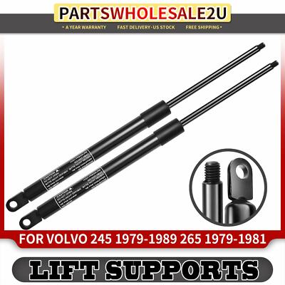 2pcs Rear Tailgate Lift Supports Shocks for Volvo 245 1979-1989 265 1979-1981