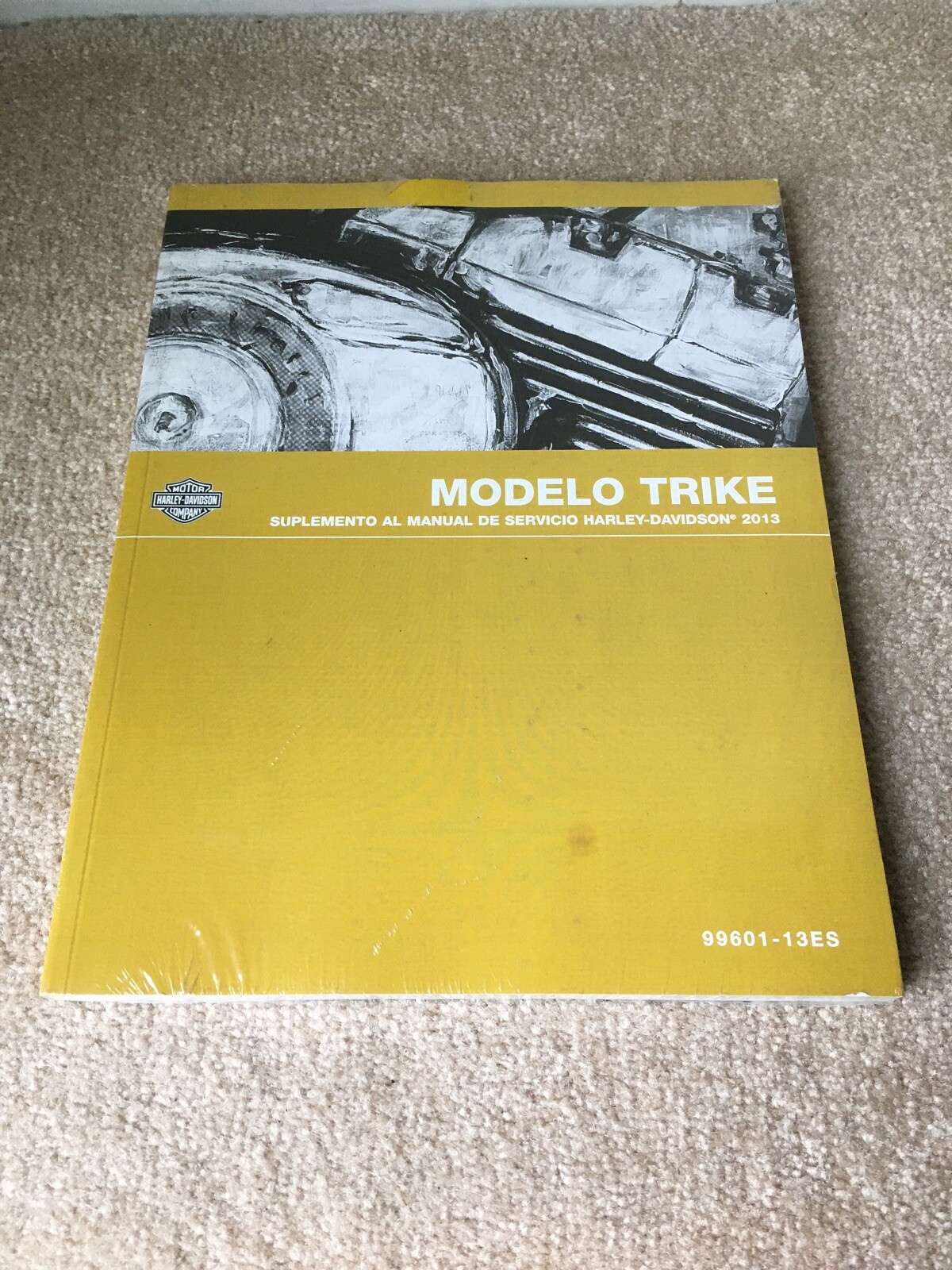 2013 HARLEY MODELO TRIKE SUPPLEMENTAL SERVICE MANUAL 9660113ES IN