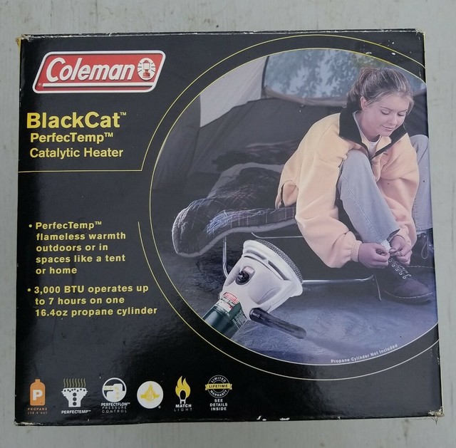 Coleman Portable Propane Catalytic Heater 3000 BTU Model 5038 for sale
