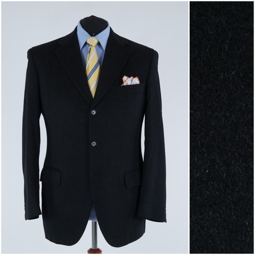 Mens Cashmere Blazer 46R UK Size GLOBUS Black Wool Sport Coat Jacket eBay