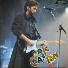 ERIC CLAPTON LIVE'85 Laserdisc JAPAN LD VAL-3812