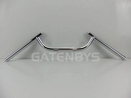 CHROME DROP Cafe Racer Clubman Motorcycle Handlebar 7/8' 27' LONG British ACE