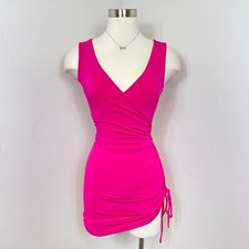 Can’t Tie Me Down Dress - Fuchsia