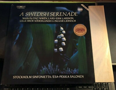 SWEDISH SERENADE Stockholm Sinfonietta ESA-PEKKA ALONEN Import LP BIS 285 DMM