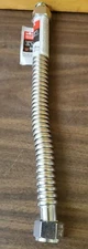 New Everbilt 3/4" FIP x 3/4" FIP x 15" Stainless Steel Flex Hose Water Connector