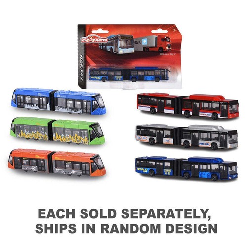 Majorette Premium Siemens Avenio Tram and Man Bus for Ages 3 Years and Up - 第 1/1 張圖片