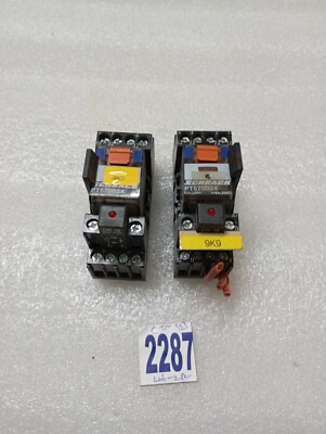 SCHRACK-RELAY  PT570024  24V 6A/230V WITH  BASE YPT78704(LOT OF 2PC)