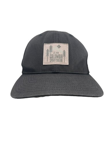 Columbia Hat Sportswear Patch Black Baseball Cap  Mesh Flexfit