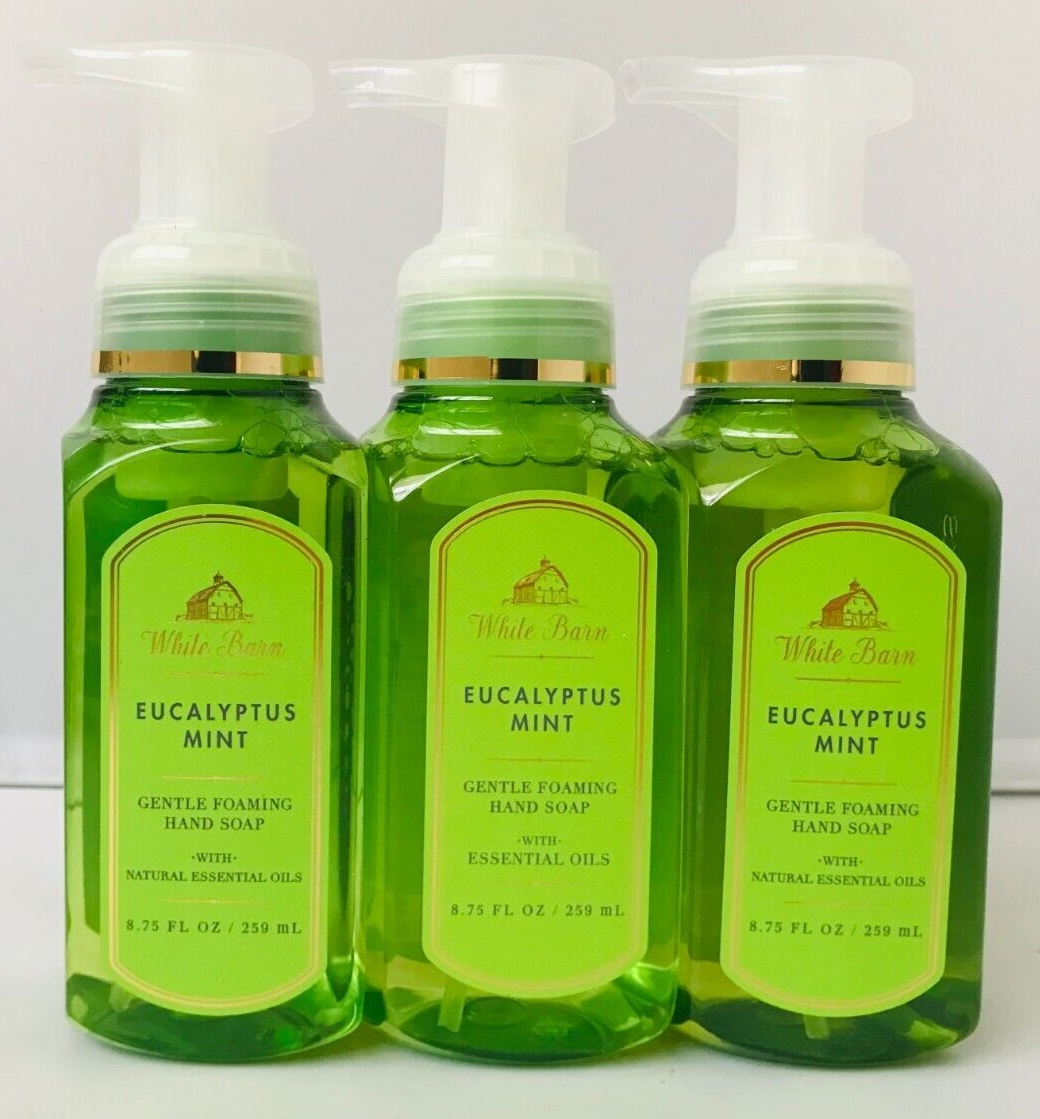 Bath & Body Works EUCALYPTUS MINT Gentle Foaming Hand Soap 8.75 fl oz ...