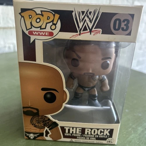 Funko Pop WWE The Rock #03 Vinyl Figure Vaulted 2015