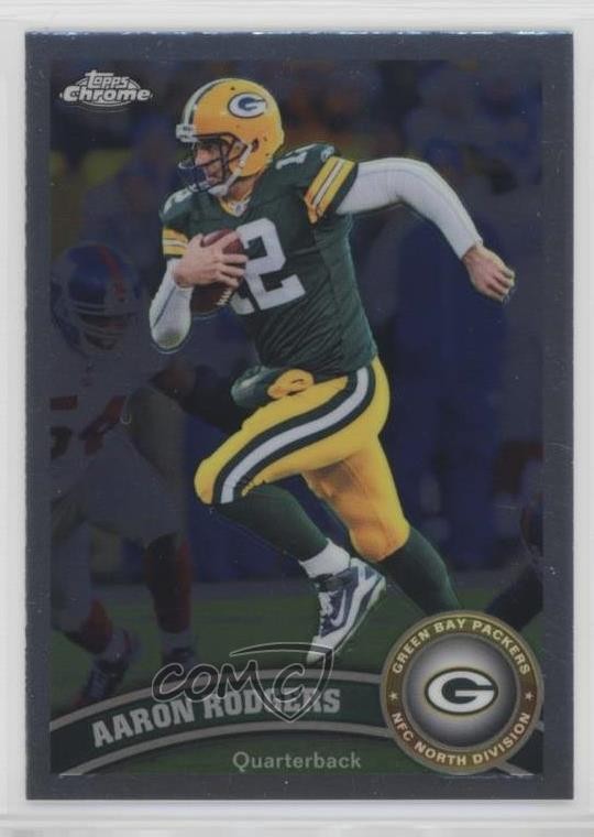 2011 Topps Chrome Aaron Rodgers #100 1wv