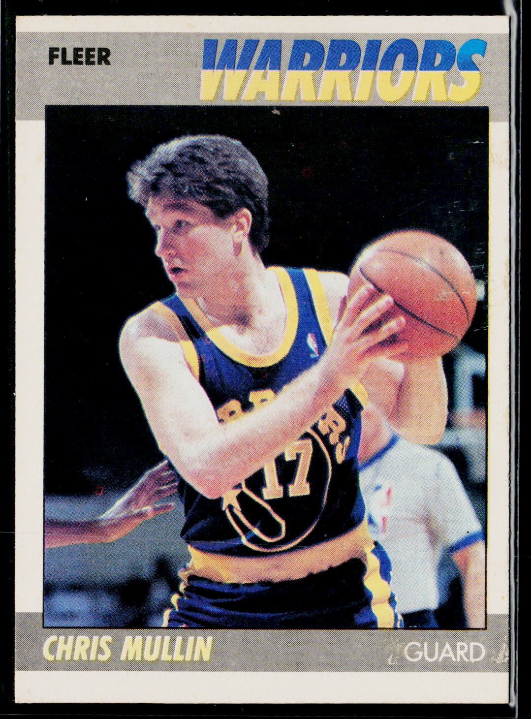 Chris Mullin 1987-88 Fleer #77 Golden State Warriors