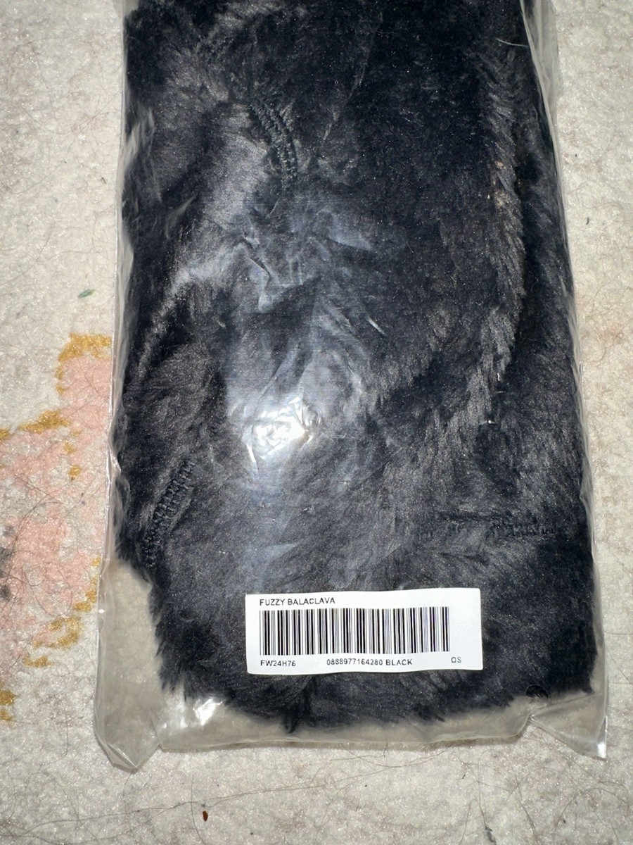 supreme fuzzy balaclava black fw24 | eBay