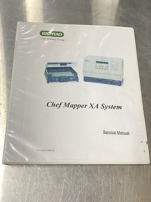 Bio rad Chef Mapper XA System - Users Guide / Instruction Book / Manual