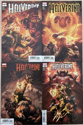 Hellverine Comic Set # 7 8 9 10 Marvel Comics