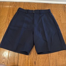 Abercrombie & Fitch Boys Size 26 Dark Navy Blue Dress Shorts