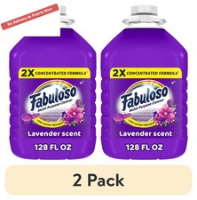 2pack 2X Multi-Purpose Cleaner,No Rinse Floor Cleaner,Lavender Scent,128fl oz