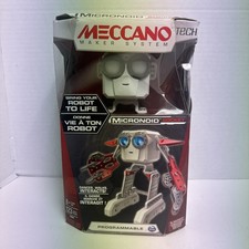 2016 Meccano Micronoid Socket Programmable Robot Toy NEW
