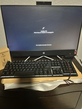 HP Desktop 22", Intel Celeron G5900T, 4GB RAM, 256GB SSD, Windows 11 Home OBF