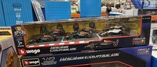 Bburago 1:43 Red Bull Racing Set 6 Cars Max Verstappen Sergio Perez Special Ed